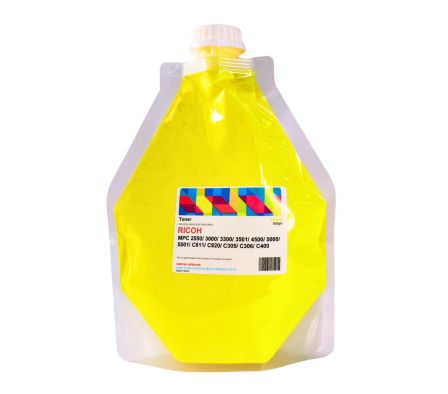 RECARGA DE TONER RICOH MP C2800 YELLOW GENÈRICO