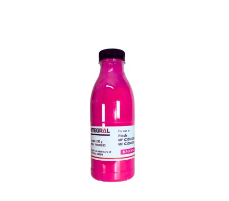 RECARGA DE TONER RICOH MP C3003 MAGENTA marca INTEGRAL