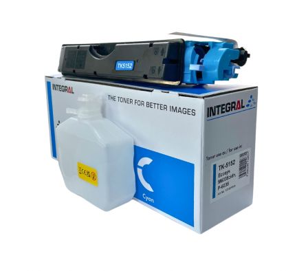 CARTUCHO DE TONER KYOCERA TK-5152 CYAN marca INTEGRAL