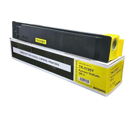 CARTUCHO DE TONER KYOCERA TK-5195 YELLOW marca INTEGRAL