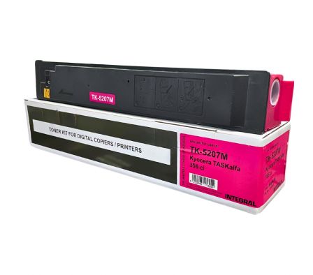 CARTUCHO DE TONER KYOCERA TK-5207 MAGENTA marca INTEGRAL