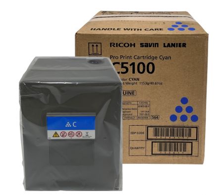 CARTUCHO DE TONER RICOH PRO C5100 CYAN